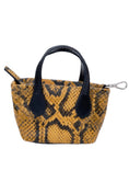 Load image into Gallery viewer, Clean Up Purse - Embossed Yellow & Black