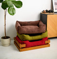 Load image into Gallery viewer, Corduroy Cat Bed Dreamer
