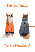 Load image into Gallery viewer, Reve Dog Hoodie In Orange - Waterproof & Reversible