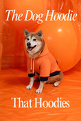 Load image into Gallery viewer, Reve Dog Hoodie In Orange - Waterproof & Reversible